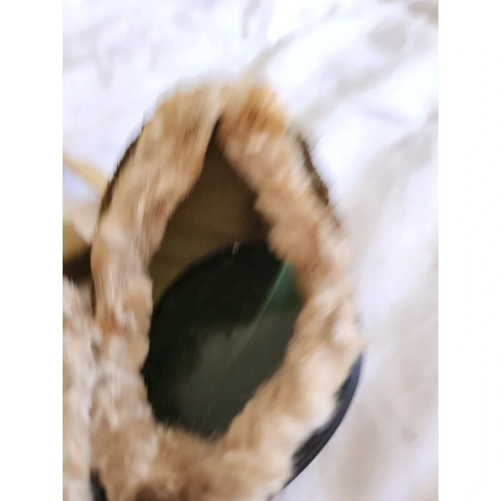 Vintage Antique Fur Lined Military Goggles With Case (Grant Foster And Co.)‎